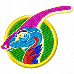 Dinosaur Embroidery Design 5 Dinosaur Embroidery Design 5